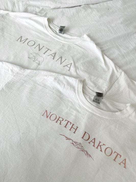 North Dakota Cotton Tee