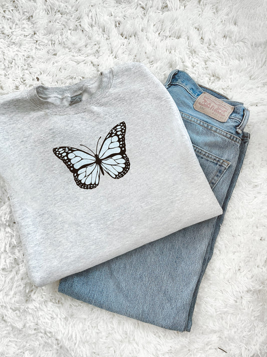 Butterfly Crewneck Sweatshirt