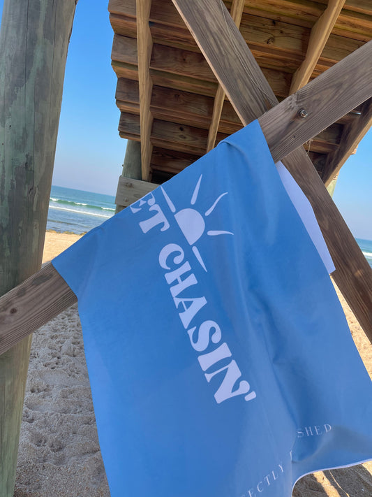 Sunset Chasin' Beach Towel