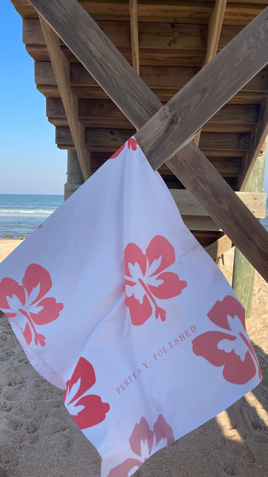 Hibiscus Beach Towel