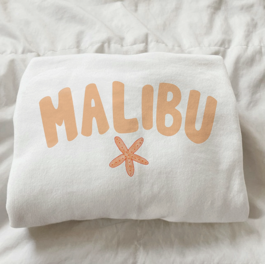 Peachy Malibi Crewneck Sweatshirt