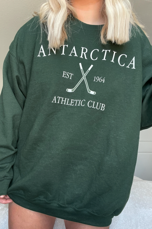 Antarctica Athletic Club Crewneck Sweatshirt