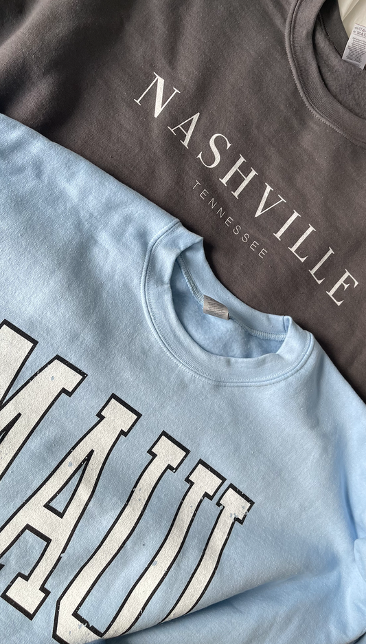 Nashville Crewneck Sweatshirt